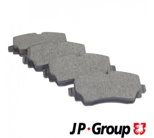 Комплект гальмівних накладок, дискове гальмо 1363601210 JP GROUP