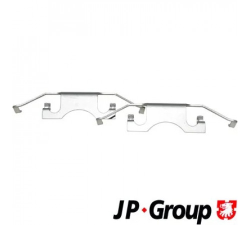 Комплект приладдя, накладка дискового гальма 1363750310 JP GROUP