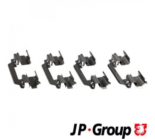 Комплект приладдя, накладка дискового гальма 1364002110 JP GROUP