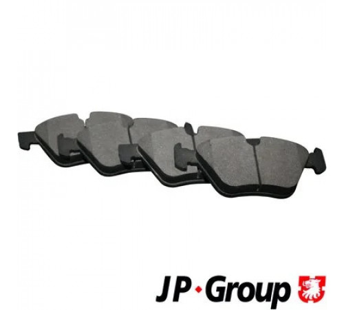 Комплект гальмівних накладок, дискове гальмо 1463601110 JP GROUP