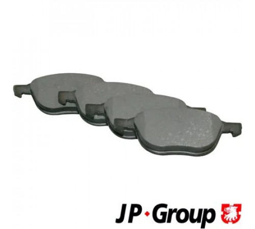 Комплект гальмівних накладок, дискове гальмо 1563600110 JP GROUP