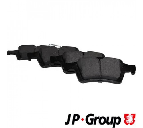 Комплект гальмівних накладок, дискове гальмо 1563701510 JP GROUP