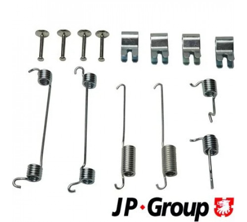 Комплект приладдя, гальмівна колодка 1564002810 JP GROUP