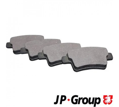 Комплект гальмівних накладок, дискове гальмо 3163700210 JP GROUP