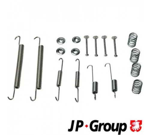 Комплект приладдя, гальмівна колодка 3164002510 JP GROUP