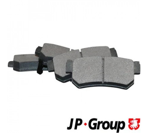 Комплект гальмівних накладок, дискове гальмо 3263700410 JP GROUP