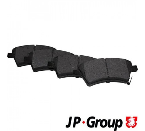 Комплект гальмівних накладок, дискове гальмо 3363601910 JP GROUP