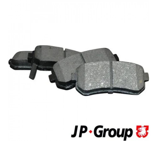 Комплект гальмівних накладок, дискове гальмо 3563700610 JP GROUP