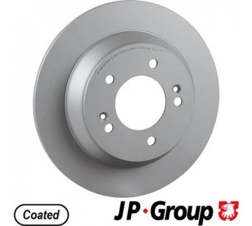 Гальмівний диск 3663201300 JP GROUP