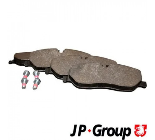 Комплект гальмівних накладок, дискове гальмо 3763600410 JP GROUP
