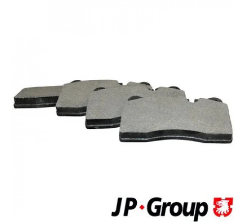 Комплект гальмівних накладок, дискове гальмо 3763600510 JP GROUP