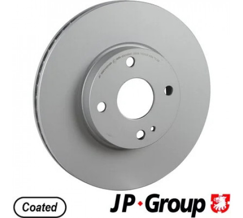 Гальмівний диск 3863102500 JP GROUP