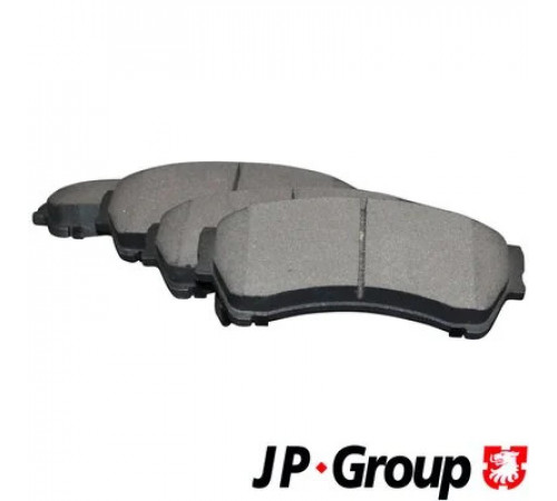 Комплект гальмівних накладок, дискове гальмо 3863600910 JP GROUP