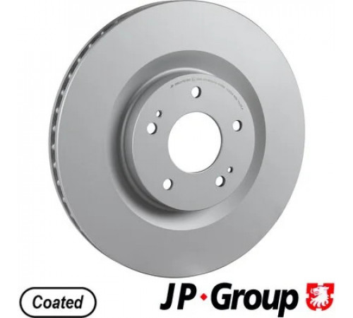 Гальмівний диск 3963102300 JP GROUP