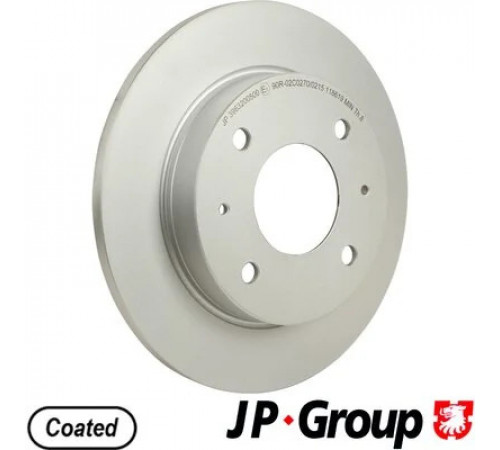 Гальмівний диск 3963200500 JP GROUP