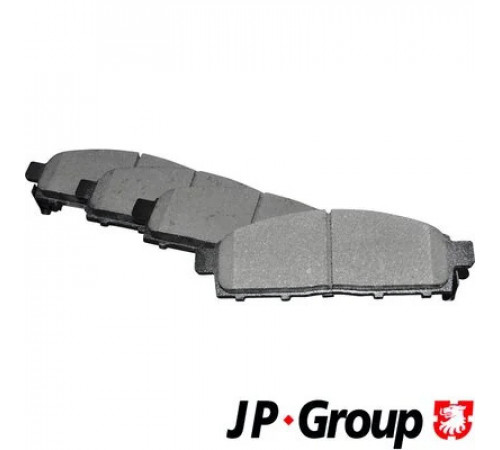Комплект гальмівних накладок, дискове гальмо 3963600210 JP GROUP