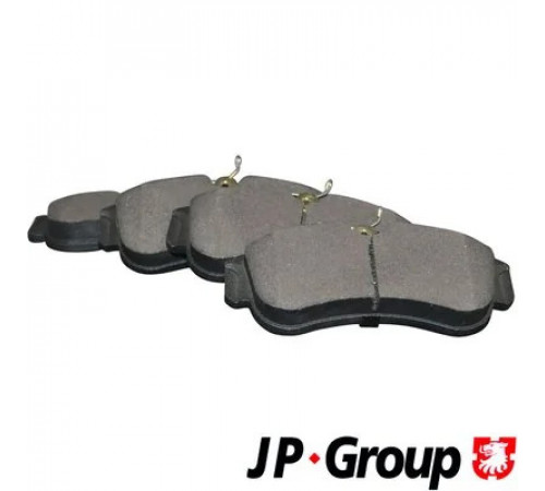 Комплект гальмівних накладок, дискове гальмо 4063600110 JP GROUP