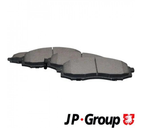 Комплект гальмівних накладок, дискове гальмо 4063600510 JP GROUP