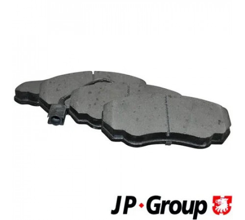 Комплект гальмівних накладок, дискове гальмо 4163602410 JP GROUP