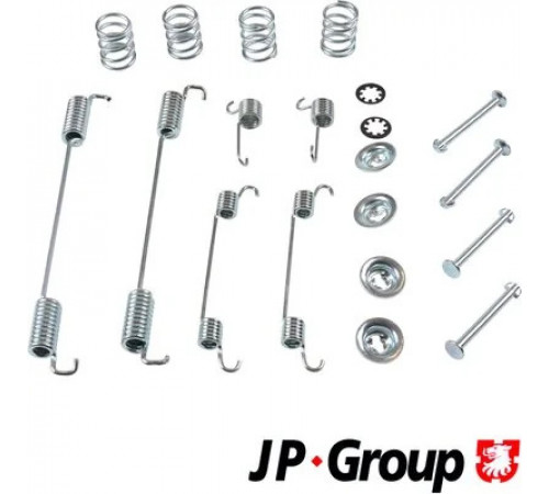 Комплект приладдя, гальмівна колодка 4164004110 JP GROUP