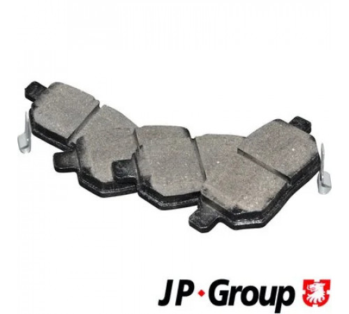 Комплект гальмівних накладок, дискове гальмо 4863700910 JP GROUP