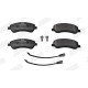 Комплект гальмівних накладок, дискове гальмо 573275J JURID