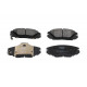 Комплект гальмівних накладок, дискове гальмо KBP-3020 KAVO PARTS