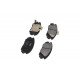 Комплект гальмівних накладок, дискове гальмо KBP-3020 KAVO PARTS