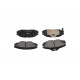 Комплект гальмівних накладок, дискове гальмо KBP-3020 KAVO PARTS