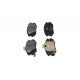Комплект гальмівних накладок, дискове гальмо KBP-3020 KAVO PARTS