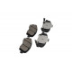 Комплект гальмівних накладок, дискове гальмо KBP-4023 KAVO PARTS