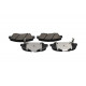 Комплект гальмівних накладок, дискове гальмо KBP-4023 KAVO PARTS