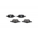 Комплект гальмівних накладок, дискове гальмо KBP-4513 KAVO PARTS