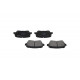 Комплект гальмівних накладок, дискове гальмо KBP-6559 KAVO PARTS