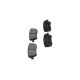 Комплект гальмівних накладок, дискове гальмо KBP-6559 KAVO PARTS