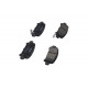 Комплект гальмівних накладок, дискове гальмо KBP-8002 KAVO PARTS