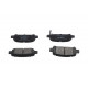 Комплект гальмівних накладок, дискове гальмо KBP-8002 KAVO PARTS