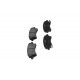 Комплект гальмівних накладок, дискове гальмо KBP-9012 KAVO PARTS