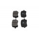 Комплект гальмівних накладок, дискове гальмо KBP-9051 KAVO PARTS