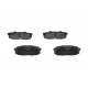 Комплект гальмівних накладок, дискове гальмо KBP-9099 KAVO PARTS