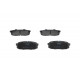 Комплект гальмівних накладок, дискове гальмо KBP-9099 KAVO PARTS