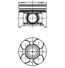 Поршень Astra 04-10/Zafira 05-15
