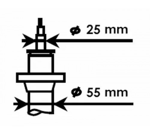Амортизатор 335808 KYB