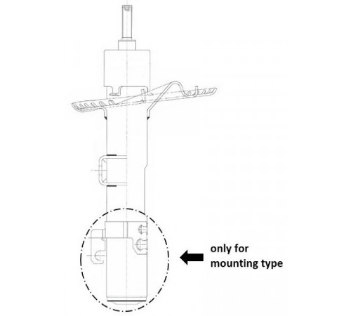 Амортизатор 335839 KYB
