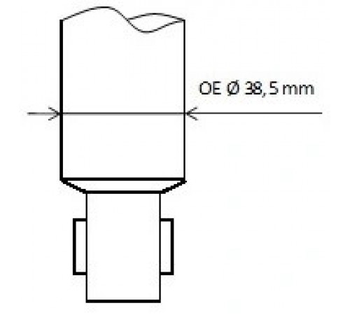 Амортизатор 343827 KYB