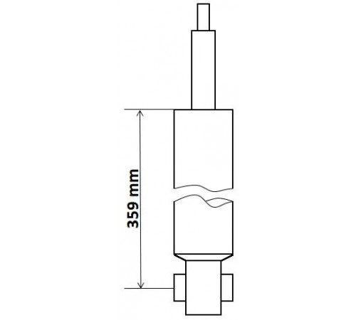 Амортизатор 349137 KYB