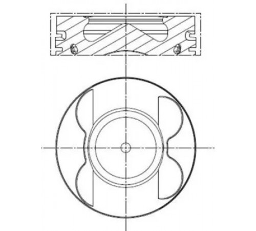 Поршень 001 PI 00107 002 MAHLE