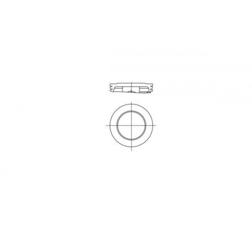 Поршень 013 PI 00138 000 MAHLE
