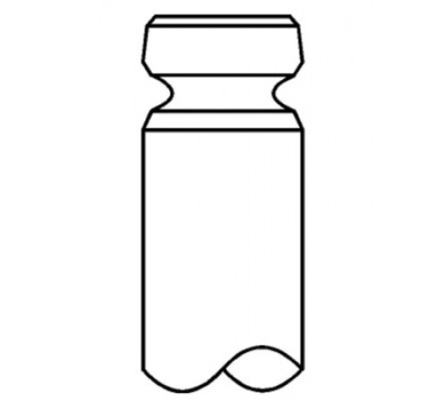 Впускний клапан 021 VE 30386 000 MAHLE