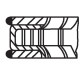 Комплект поршневих кілець 081 RS 00111 0N0 MAHLE